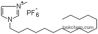 Molecular Structure of 219947-95-2 (1-Hexadecyl-3-methylimidazolium hexafluorophosphate)